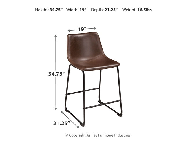 Ashley Express - Centiar Upholstered Barstool (2/CN)