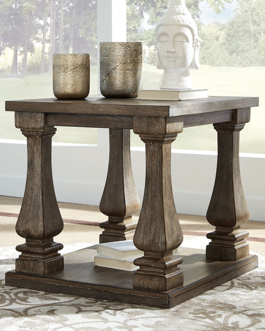 Johnelle Rectangular End Table