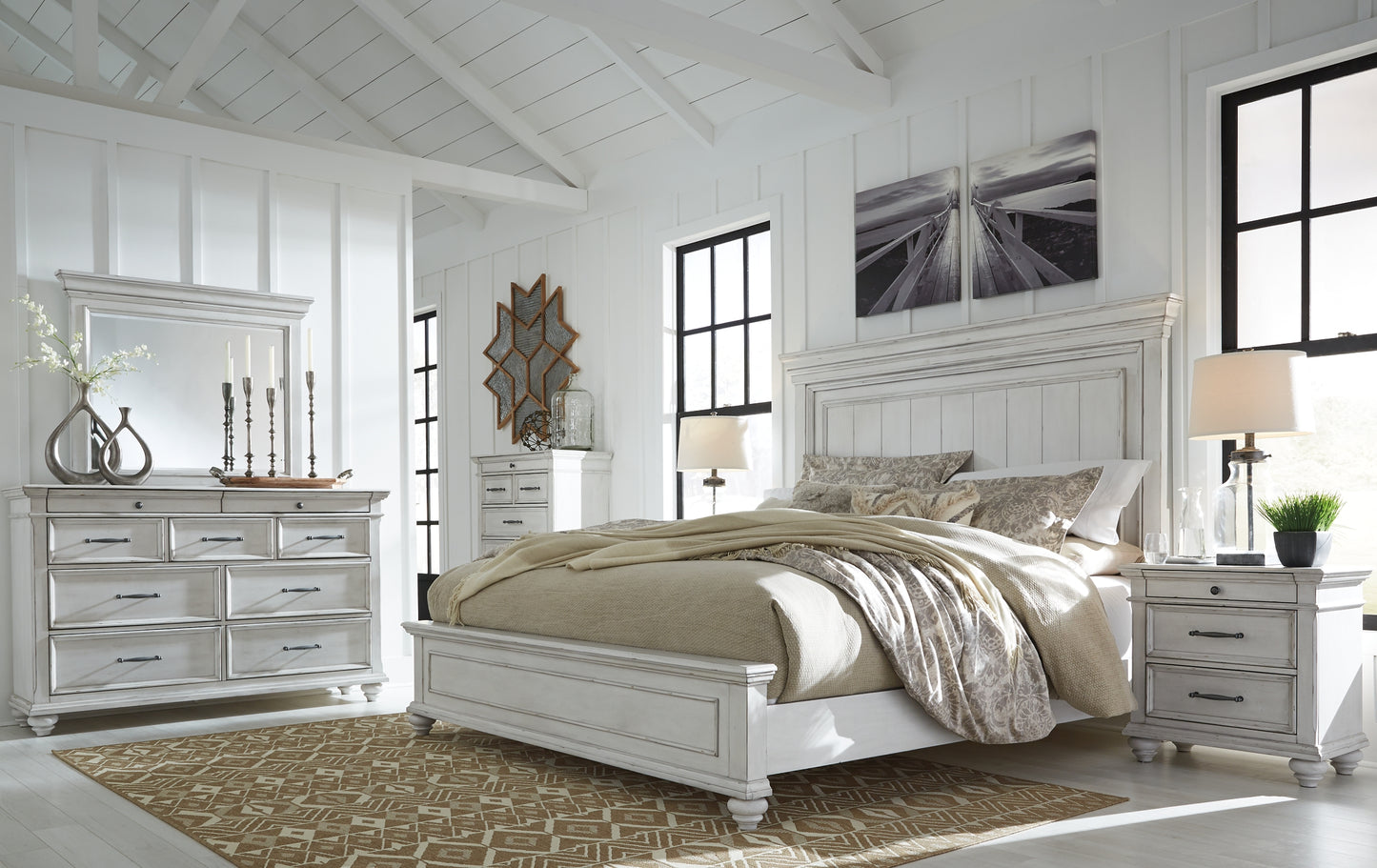 Kanwyn  Panel Bed