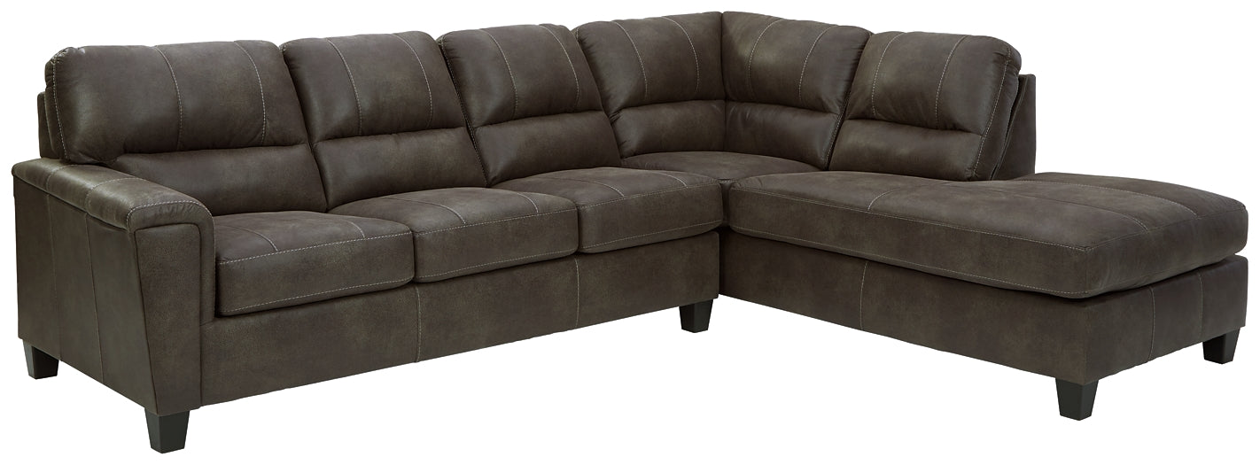 Navi 2-Piece Sleeper Sectional with Chaise