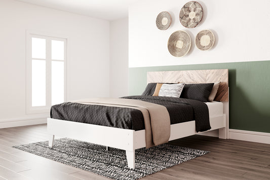 Piperton  Panel Platform Bed