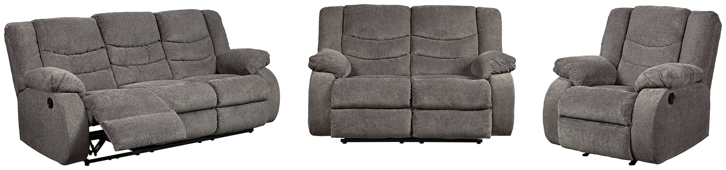 Tulen Sofa, Loveseat and Recliner