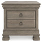 Ashley Express - Lexorne Three Drawer Night Stand