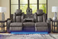 Fyne-Dyme PWR REC Sofa with ADJ Headrest