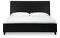 Danziar  Panel Bed With Mirrored Dresser