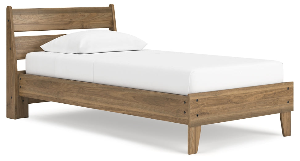 Ashley Express - Deanlow  Platform Panel Bed