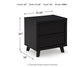 Danziar  Panel Headboard With Mirrored Dresser And 2 Nightstands