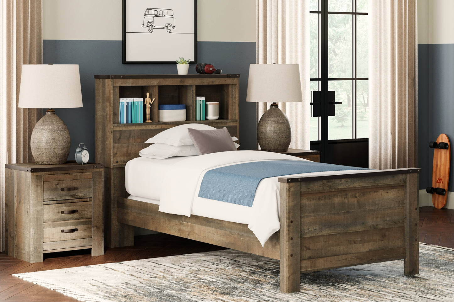 Ashley Express - Trinell  Bookcase Bed