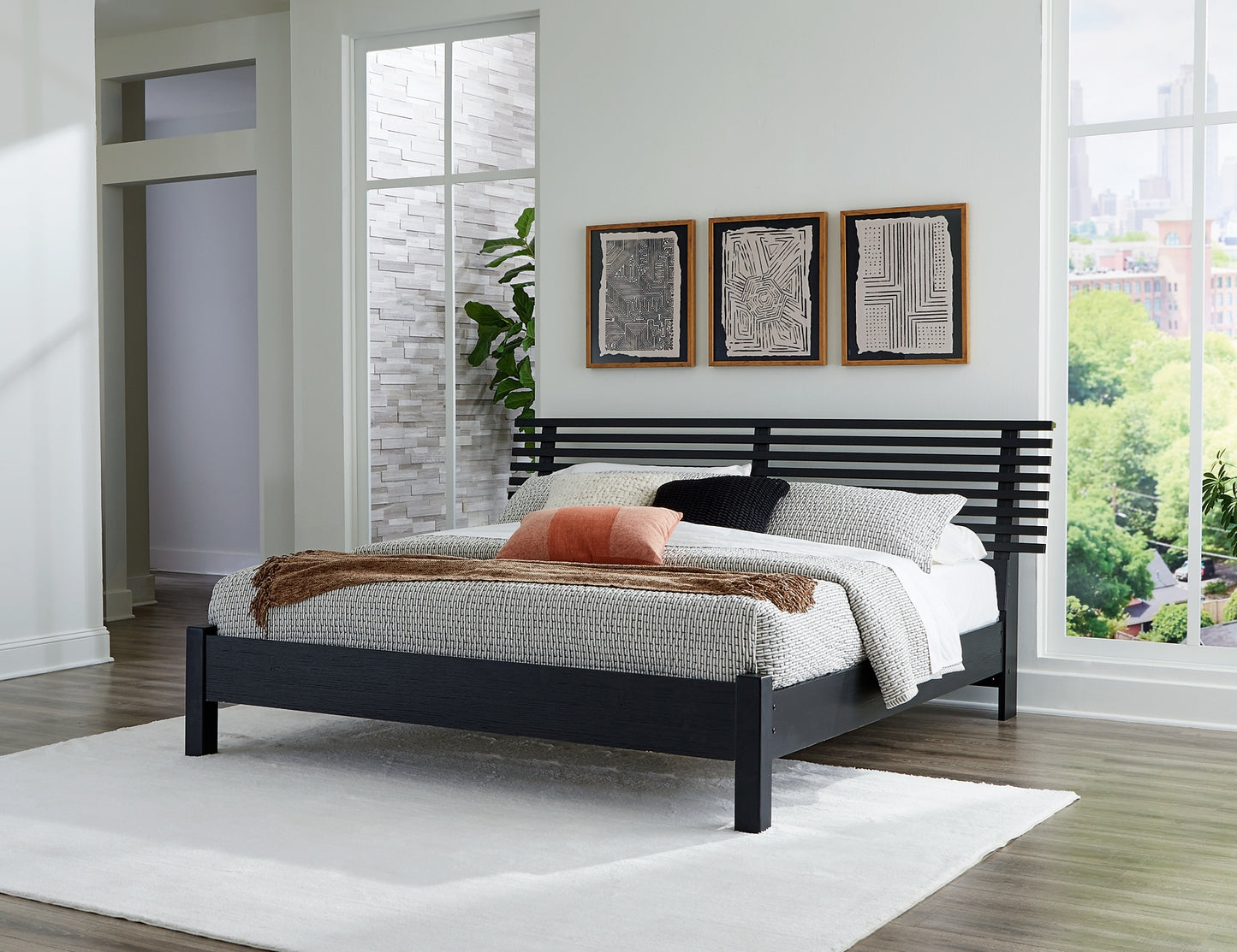 Ashley Express - Danziar  Slat Panel Bed