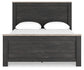 Nanforth  Panel Bed With Dresser And Nightstand