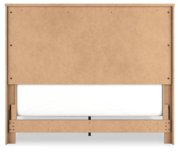 Nanforth  Panel Bed With Dresser And Nightstand