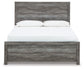 Bronyan  Panel Bed With Dresser And Nightstand