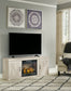 Ashley Express - Bellaby 4-Piece Entertainment Center with Electric Fireplace