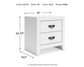 Binterglen  Panel Bed With Mirrored Dresser, Chest And 2 Nightstands