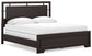 Covetown California  Panel Bed With Mirrored Dresser, Chest And 2 Nightstands