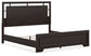 Covetown  Panel Bed With Dresser