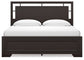 Covetown  Panel Bed With Dresser