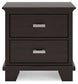 Covetown California  Panel Bed With Mirrored Dresser And Nightstand