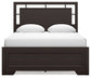 Covetown  Panel Bed With Dresser