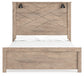 Senniberg  Panel Bed With Dresser And 2 Nightstands