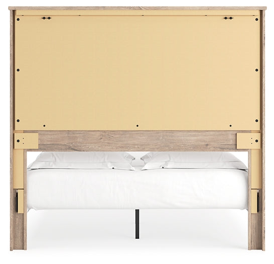 Senniberg  Panel Bed With Dresser And 2 Nightstands