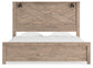 Senniberg  Panel Bed With Dresser And 2 Nightstands