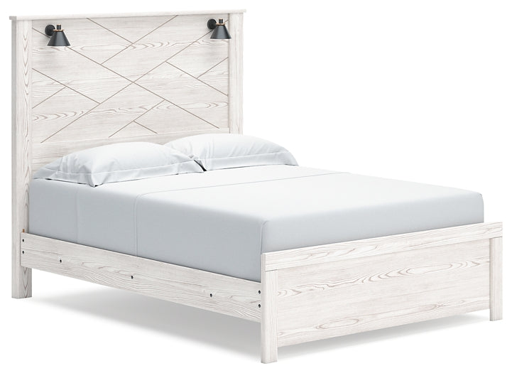 Gerridan  Panel Bed With Dresser And 2 Nightstands