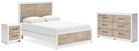 Charbitt  Panel Bed With Dresser And Nightstand