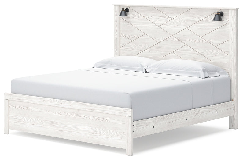 Gerridan  Panel Bed With Dresser And 2 Nightstands