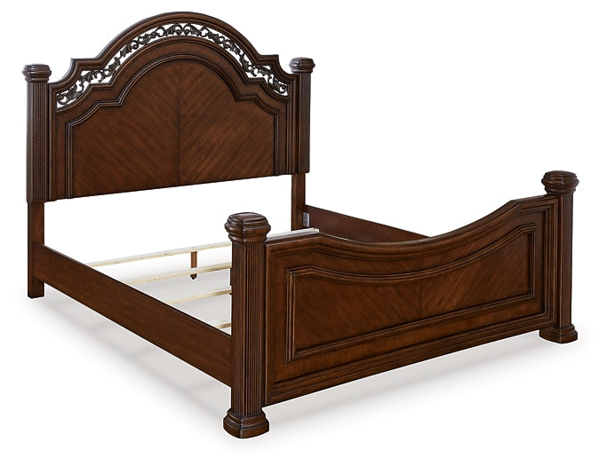 Lavinton  Panel Bed With Dresser And Nightstand