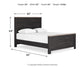 Nanforth  Panel Bed With Dresser