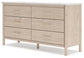 Cadmori Six Drawer Dresser