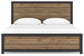 Vertani  Panel Bed With 2 Nightstands