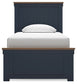 Landocken  Panel Bed With Dresser And 2 Nightstands