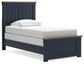 Landocken  Panel Bed With Dresser And 2 Nightstands