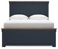 Landocken  Panel Bed With 2 Nightstands