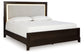 Neymorton California  Upholstered Panel Bed With Dresser