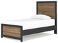 Vertani  Panel Bed With Dresser And 2 Nightstands