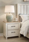 Shaybrock California  Panel Bed With Mirrored Dresser And Nightstand