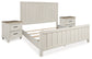 Shaybrock California  Panel Bed With 2 Nightstands