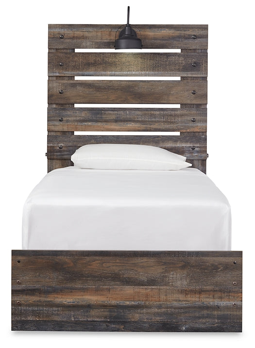 Drystan  Panel Bed With Dresser And Nightstand