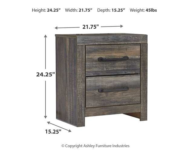 Drystan  Panel Bed With Dresser And Nightstand