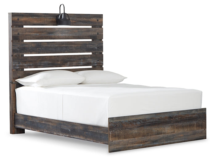 Drystan  Panel Bed With Dresser And Nightstand