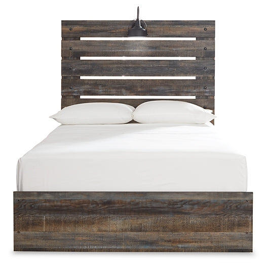 Drystan  Panel Bed With Dresser And Nightstand