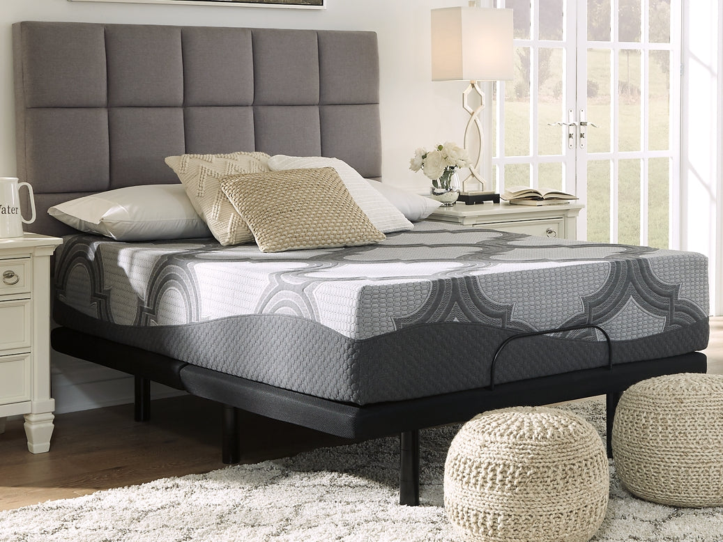 12 Inch Ashley Hybrid  Adjustable Base And Mattress