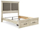 Cambeck  Upholstered Panel Storage Bed