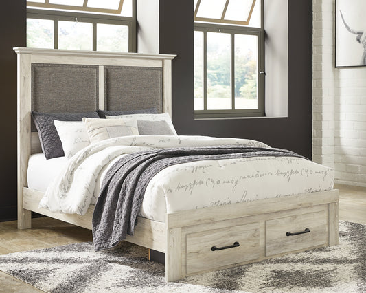 Cambeck  Upholstered Panel Storage Bed