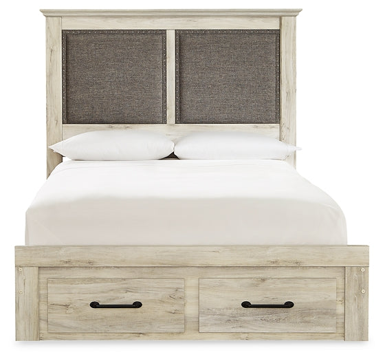 Cambeck  Upholstered Panel Storage Bed