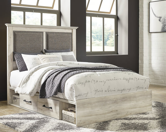 Cambeck  Upholstered Panel Storage Bed