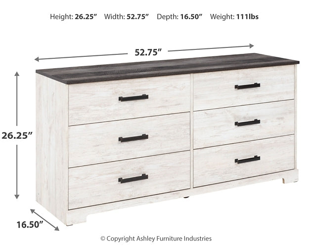 Shawburn  Platform Bed With Dresser